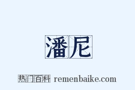 潘尼是什么意思的图片